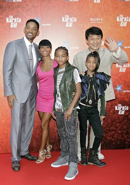 Red Carpet Still "Karate Kid"