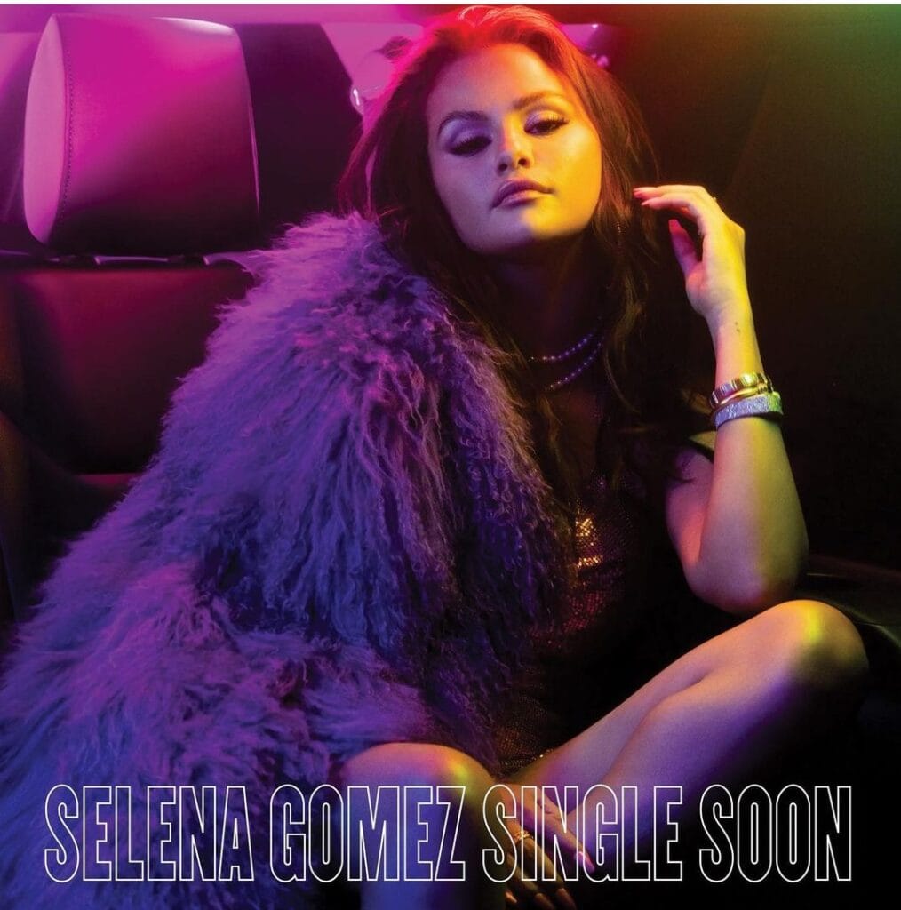 Selena Gomez official Single Soon promotional image