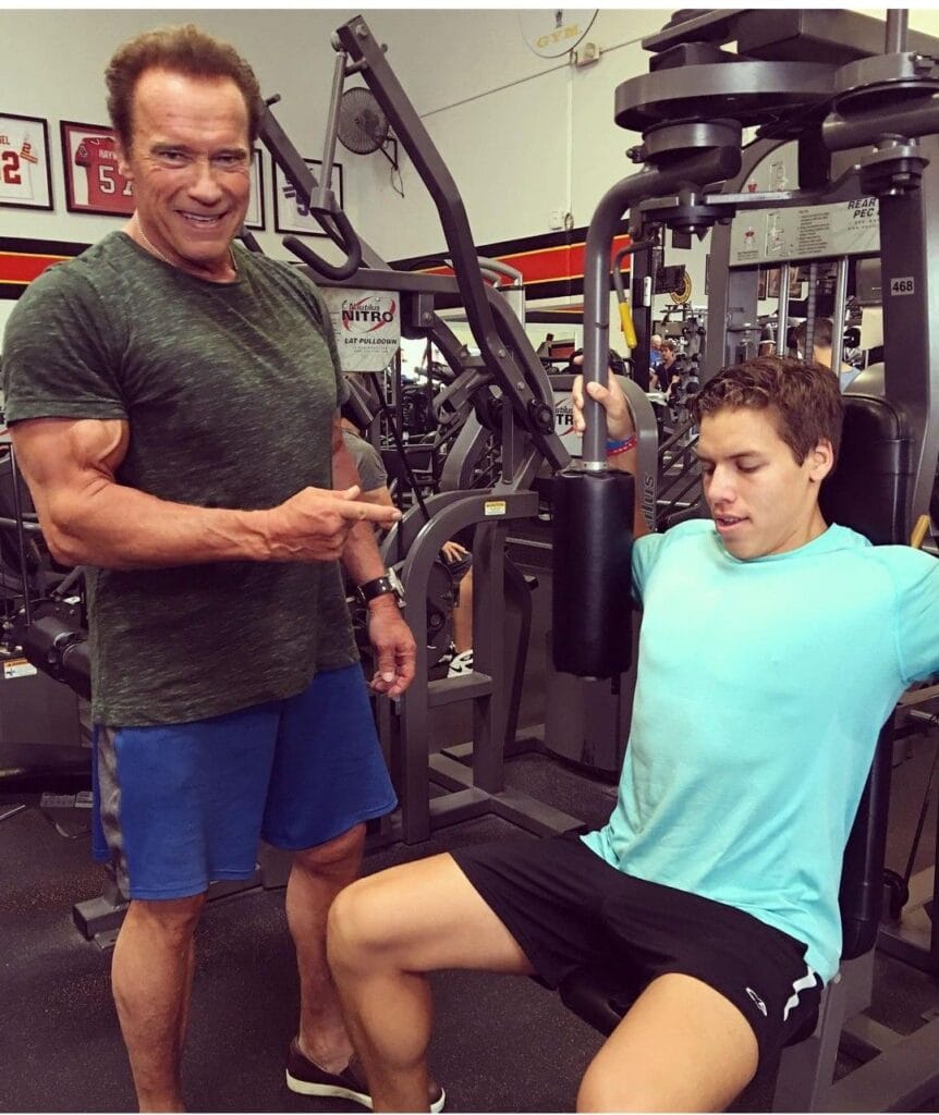 Arnold Schwarzenegger's Son Joseph Baena
