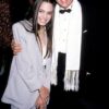 Angelina Jolie with her father Jon Voight