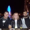 Donna Kelce with Travis Kelce and Jason Kelce