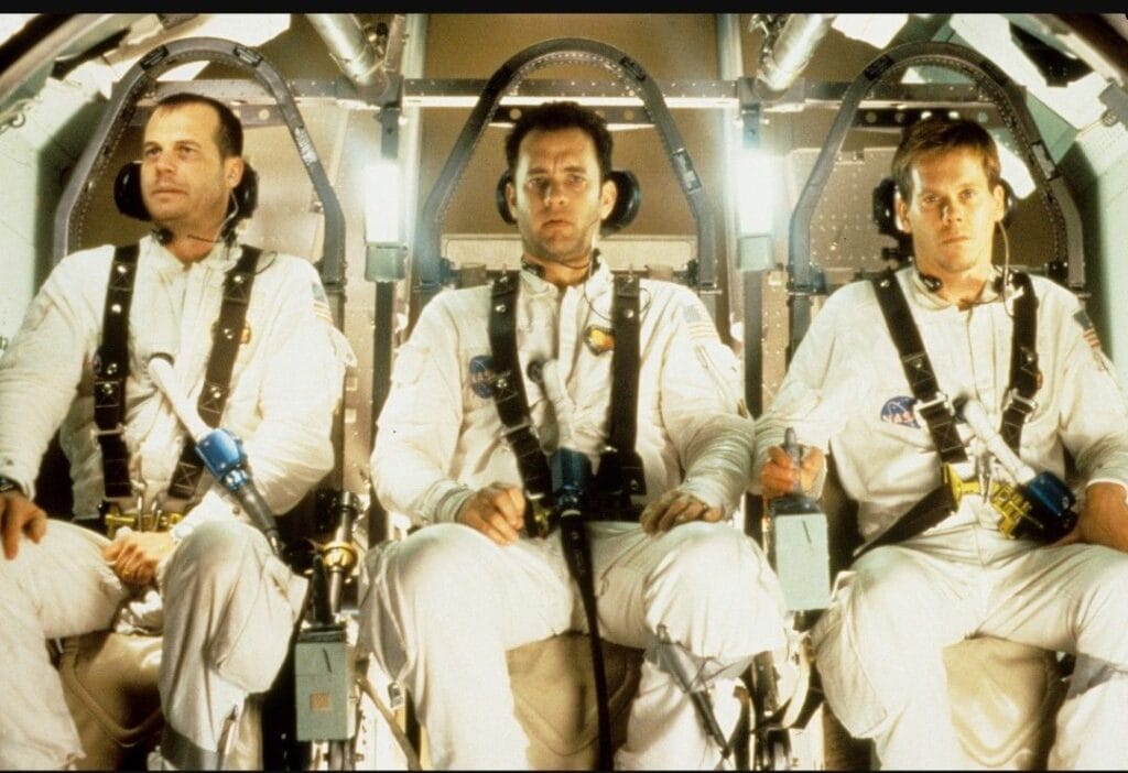 Tom Hanks, Kevin Bacon, Bill Paxton in Apollo 13 (1995) |Photo : Universal Pictures