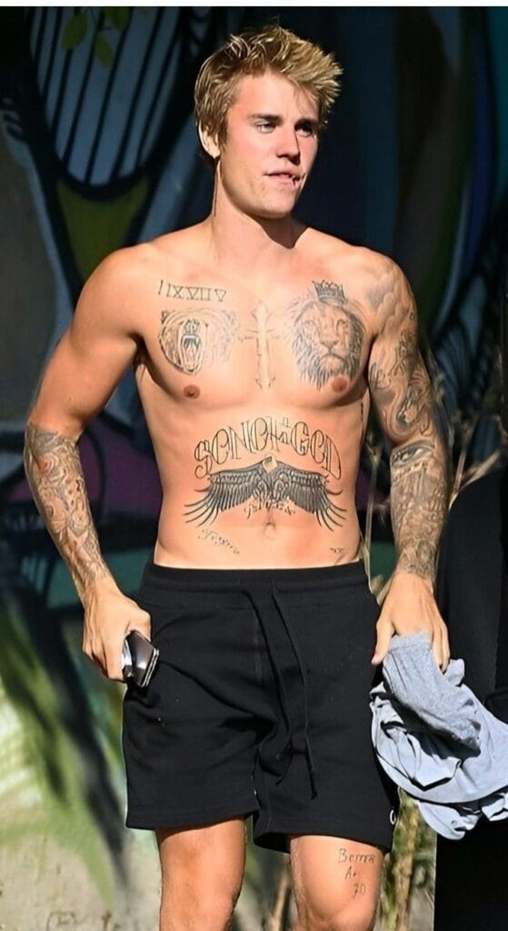 Justin Bieber's Tattoos