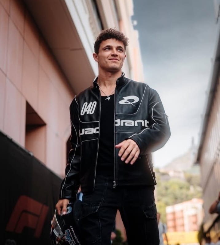 Lando Norris streetwear Monaco GP style 2025